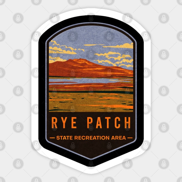 Rye Patch State Recreation Area Sticker by JordanHolmes